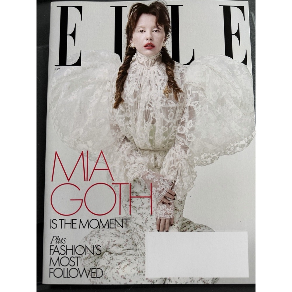 Elle Magazine MIA GOTH NOVEMBER 2025